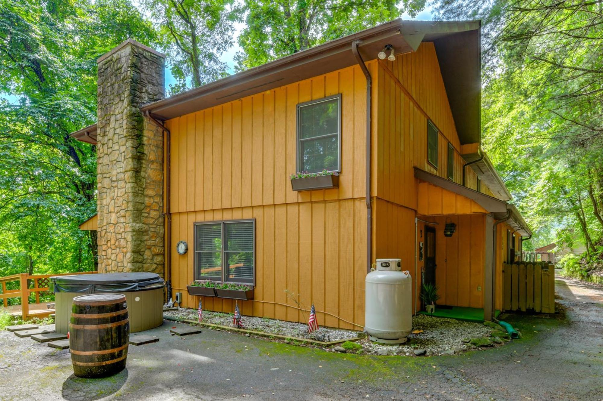 Maggie Valley Townhome In Smoky Mountain Foothills エクステリア 写真